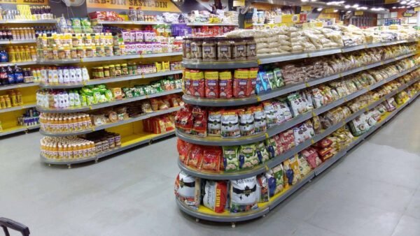Grocery Store Display Shelves